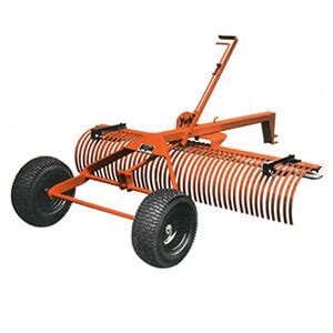 skid steer landscape rake rental near me|pull behind landscape rake rental.